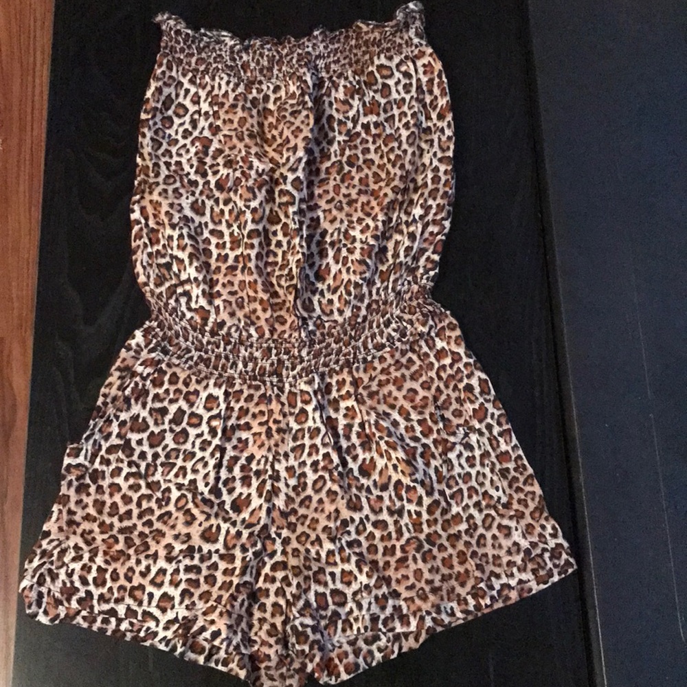 Leopard Romper